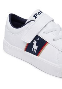 Polo Ralph Lauren Sneakersy RL04829101 Biały. Kolor: biały. Materiał: skóra #2
