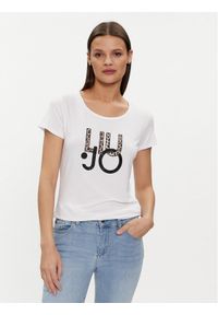 Liu Jo T-Shirt VA4227 JS360 Biały Regular Fit. Kolor: biały. Materiał: wiskoza #1