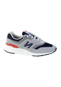 New Balance - Buty na co dzień męskie NEW BALANCE 997 skóra. Okazja: na co dzień. Kolor: szary. Materiał: skóra