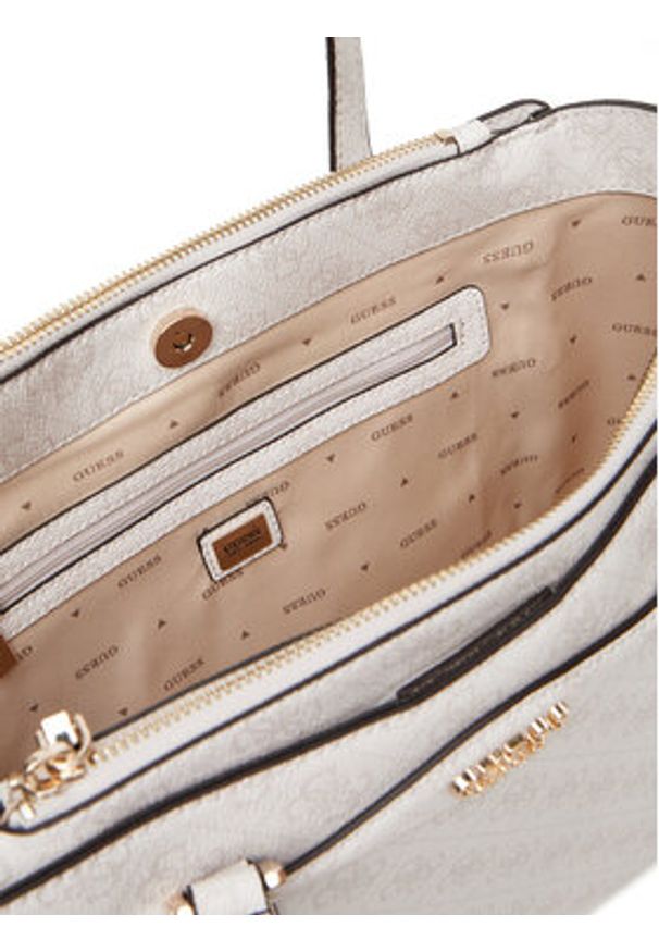 Guess Torebka Katya HWSG96 52230 Écru. Materiał: skórzane