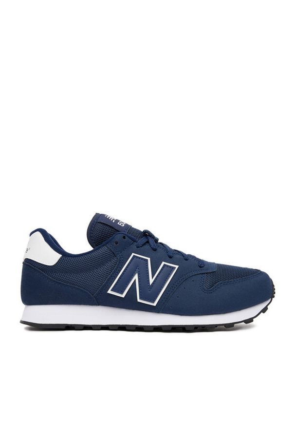 New Balance Sneakersy C-GM500 Granatowy. Kolor: niebieski. Materiał: materiał