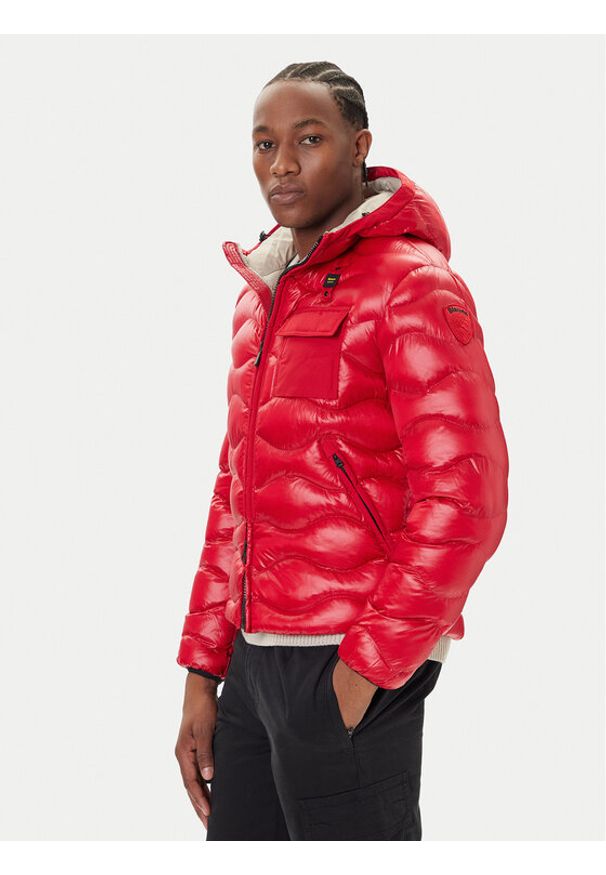 Blauer Kurtka przejściowa 25WBLUC02079 Czerwony Regular Fit. Kolor: czerwony. Materiał: syntetyk
