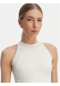 Marciano Guess Top G6GR25 Z0766 Kremowy Classic Fit. Kolor: kremowy. Materiał: wiskoza #5