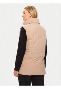 4f - 4F Bezrękawnik 4FWAW24TVJAF135 Beżowy Loose Fit. Kolor: beżowy. Materiał: syntetyk. Długość rękawa: bez rękawów #5