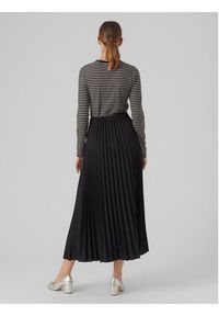 Vero Moda Spódnica plisowana 10303169 Czarny Regular Fit. Kolor: czarny. Materiał: syntetyk #2