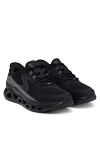 skechers - Skechers Sneakersy Glide-Step Altus- 232921/BBK Czarny. Kolor: czarny. Materiał: materiał #3