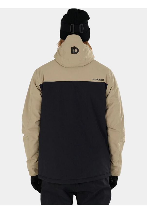 FUNDANGO - Kurtka Narciarska Męska Fundango Hydra Eco. Kolor: szary, beżowy, wielokolorowy, czarny. Sezon: zima. Sport: narciarstwo