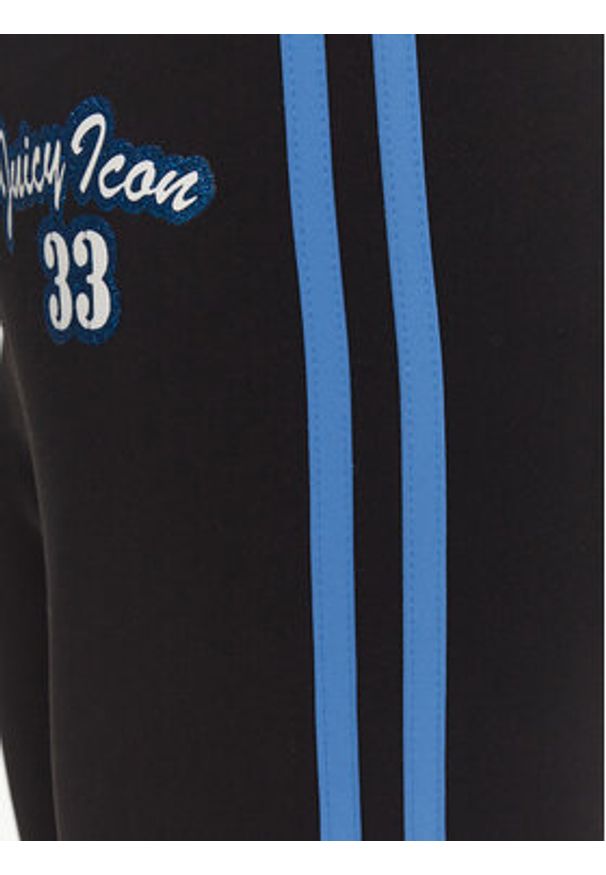 Juicy Couture Legginsy JCSML125405 Czarny Slim Fit. Kolor: czarny. Materiał: syntetyk