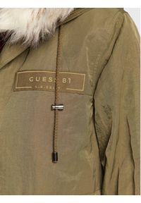 Guess Parka Lena W2BL32 WEWG0 Zielony Regular Fit. Kolor: zielony. Materiał: syntetyk #6