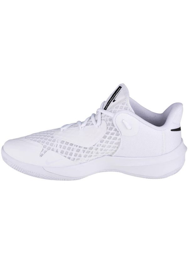 Buty siatkarskie męskie Nike Zoom Hyperspeed Court. Zapięcie: sznurówki. Kolor: biały, wielokolorowy, czarny. Materiał: materiał, syntetyk, tkanina. Szerokość cholewki: normalna. Model: Nike Zoom, Nike Court
