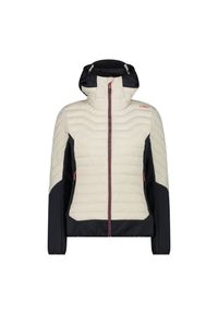 Kurtka damska turystyczna CMP 34Z2486. Kolor: szary, fioletowy, biały, wielokolorowy. Sezon: zima. Sport: narciarstwo #1