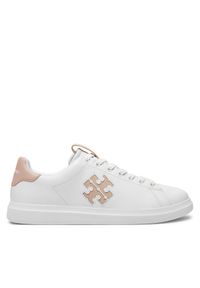 Tory Burch Sneakersy Double T Howell Court 149728 Biały. Kolor: biały. Materiał: skóra #1