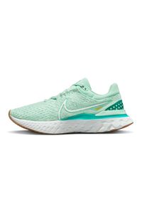 Buty Nike React Infinity Run Flyknit 3 DD3024-301 zielone. Kolor: zielony. Materiał: syntetyk. Szerokość cholewki: normalna. Sport: bieganie #6
