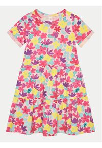 COCCODRILLO - Coccodrillo Sukienka letnia WC4129201VGC Kolorowy Regular Fit. Materiał: bawełna. Wzór: kolorowy. Sezon: lato