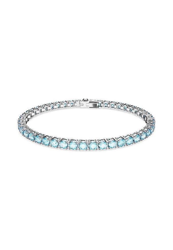 Swarovski bransoletka MATRIX damska. Kolor: niebieski