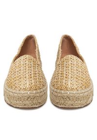 DeeZee Espadryle ZYLS129 Beżowy. Kolor: beżowy. Materiał: materiał #7