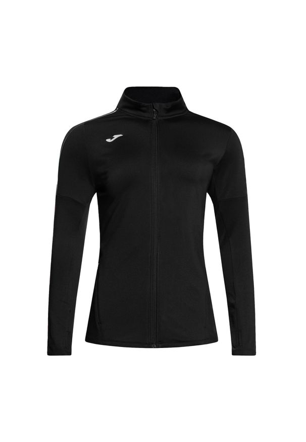 Bluza do biegania damska Joma R-City Full Zip. Kolor: czarny. Sport: bieganie