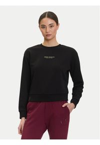 Armani Exchange Bluza XW001451 AF10830 MC021 Czarny Relaxed Fit. Kolor: czarny. Materiał: bawełna