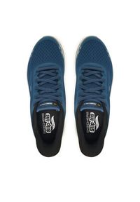skechers - Skechers Sneakersy Go Walk Arch Fit N-Joy 217075 NVY Granatowy. Kolor: niebieski. Materiał: materiał #3
