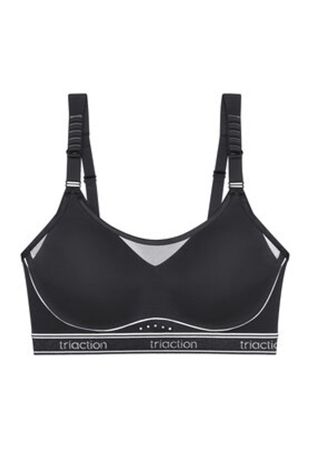 Triumph Biustonosz sportowy Triaction Cardio Breeze 10226411 Czarny. Kolor: czarny. Materiał: syntetyk