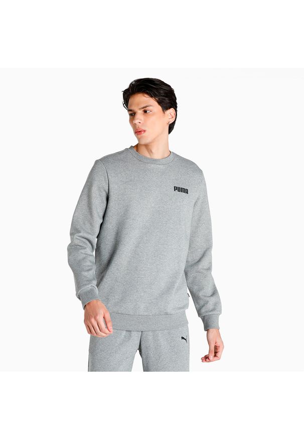 Puma Bluza Ess Fl 84746003. Kolor: wielokolorowy, czarny, szary