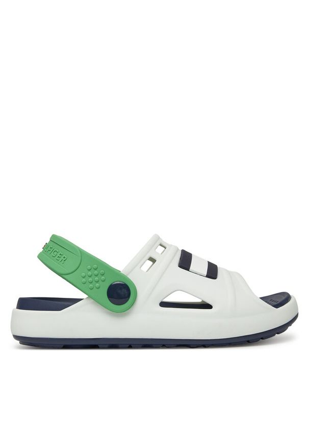 TOMMY HILFIGER - Sandały Tommy Hilfiger. Kolor: biały