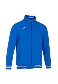 Softshell sportowy męski Joma Boy Combi. Kolor: niebieski. Materiał: softshell. Styl: sportowy. Sport: turystyka piesza #1