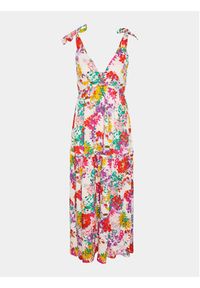 YAS Sukienka letnia Briella 26032884 Kolorowy Regular Fit. Materiał: wiskoza. Wzór: kolorowy. Sezon: lato #3