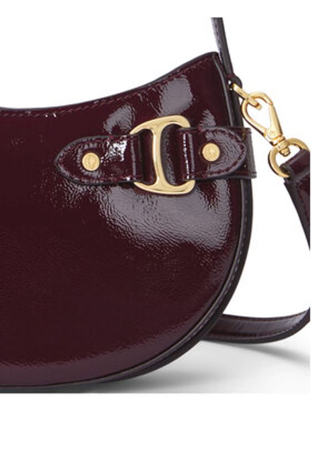 Lauren Ralph Lauren - LAUREN RALPH LAUREN Torebka 431P04070002 Bordowy. Kolor: czerwony. Materiał: skórzane