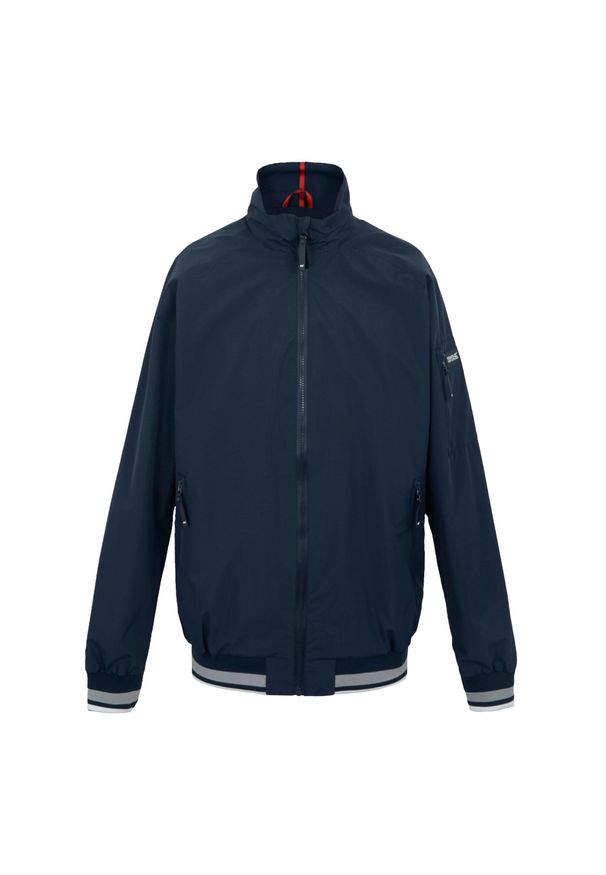 Regatta - Męska Kurtka Wodoodporna Shorebay III. Kolor: niebieski. Sport: turystyka piesza