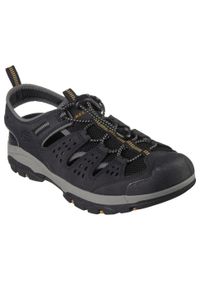 skechers - Buty trekkingowe męskie Skechers Tresmen. Zapięcie: rzepy. Kolor: czarny. Materiał: materiał, syntetyk, tkanina, guma. Szerokość cholewki: normalna #2