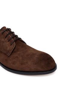 BOSS Półbuty Tayil-L 50563099 Brązowy. Kolor: brązowy. Materiał: skóra, zamsz #4