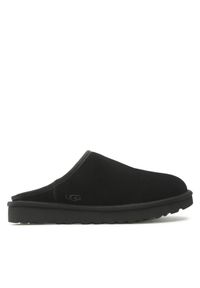 Ugg Kapcie M Classic Slp-On 1129290 Czarny. Kolor: czarny. Materiał: skóra