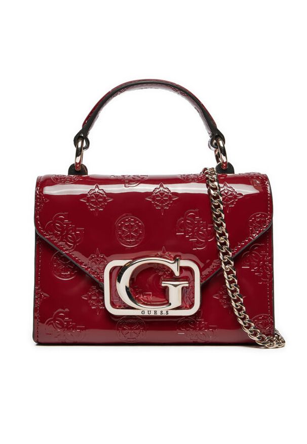 Guess Torebka HWTG93 50780 Czerwony. Kolor: czerwony. Materiał: skórzane