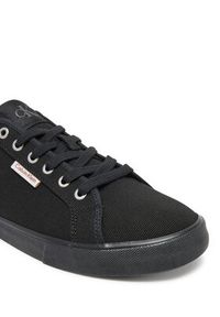 Calvin Klein Jeans Tenisówki Ess Vulc Low Mg Cv YM0YM01301 Czarny. Kolor: czarny. Materiał: materiał