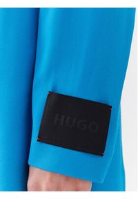 Hugo Marynarka Aboma-1 50489227 Niebieski Regular Fit. Kolor: niebieski. Materiał: wiskoza #4