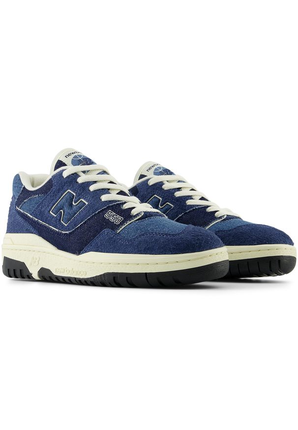 Buty damskie New Balance BBW550GH – niebieskie. Kolor: niebieski. Materiał: syntetyk, materiał, skóra. Szerokość cholewki: normalna
