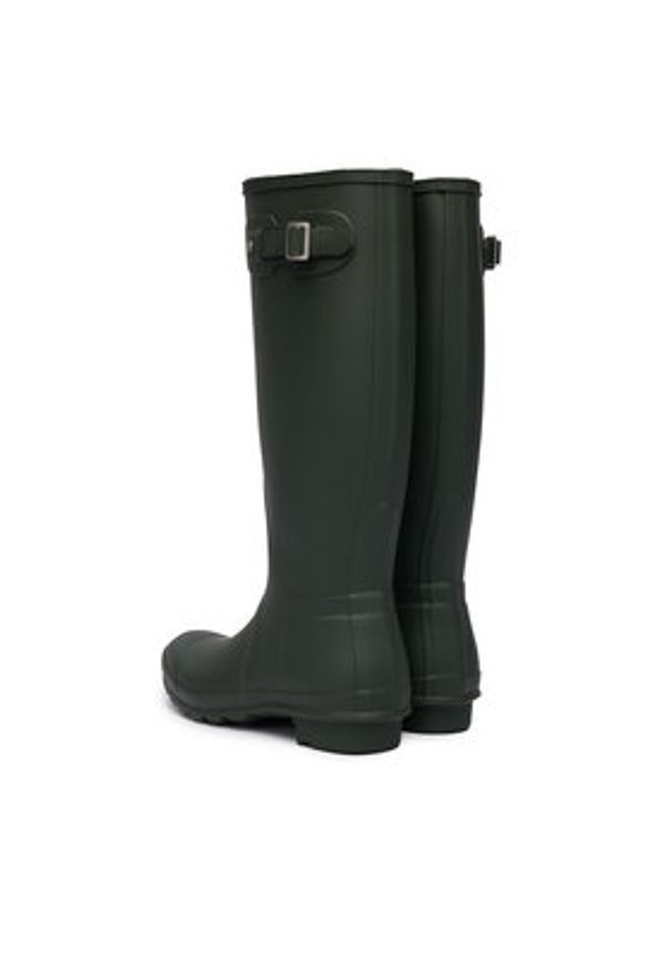 Hunter Kalosze Original Tall WFT1000RMA Zielony. Kolor: zielony. Materiał: kauczuk