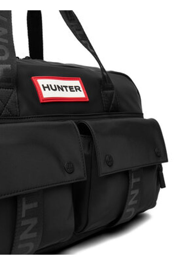 Hunter Torba weekendowa C-HTR-K-009-06 Czarny. Kolor: czarny. Materiał: materiał