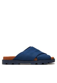 Camper Klapki Brutus Sandal K100776-011 Granatowy. Kolor: niebieski. Materiał: materiał