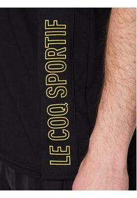 Le Coq Sportif T-Shirt 2310029 Czarny Regular Fit. Kolor: czarny. Materiał: bawełna #5