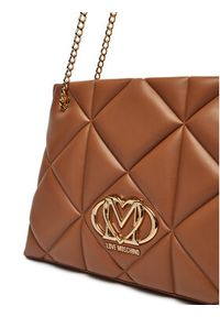 Love Moschino - LOVE MOSCHINO Torebka JC4040PP1MLC0201 Brązowy. Kolor: brązowy. Materiał: skórzane