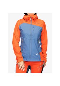 LA SPORTIVA - Kurtka softshell damska La Sportiva Alpine Guide Windstopper Jacket. Kolor: pomarańczowy. Materiał: softshell. Technologia: Windstopper