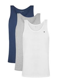 TOMMY HILFIGER - Tommy Hilfiger Komplet tank topów UM0UM03867 Kolorowy Slim Fit. Materiał: bawełna. Wzór: kolorowy #1