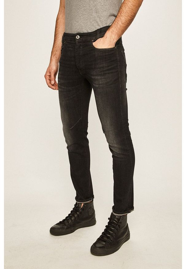G-Star RAW - G-Star Raw - Jeansy. Kolor: czarny