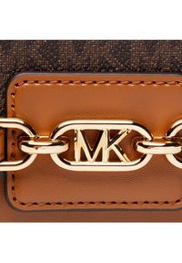 MICHAEL Michael Kors Torebka Heather 32S2G7HC0B Brązowy. Kolor: brązowy. Materiał: skórzane #6