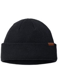 columbia - Czapka męska Portside Fisherman Beanie. Kolor: czarny. Materiał: poliester. Sezon: zima