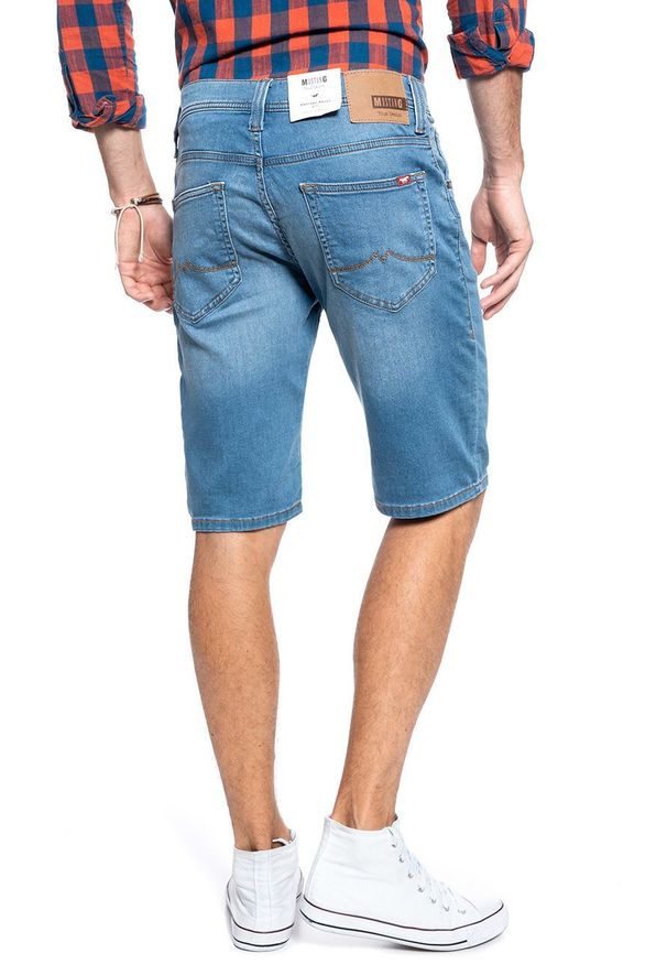 Mustang - MUSTANG CHICAGO SHORT MĘSKIE SZORTY KRÓTKI SPODENKI 1010192 5000 312. Długość: krótkie