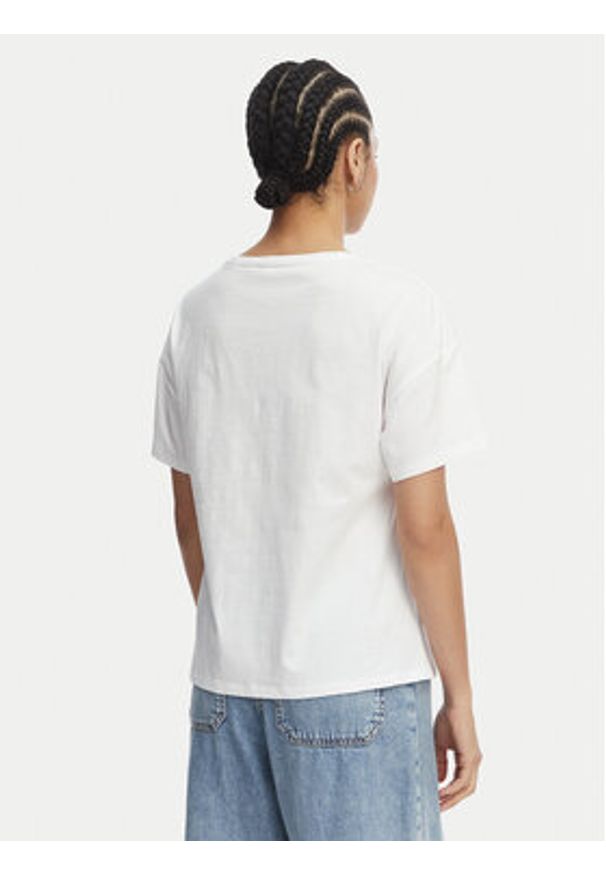 Liu Jo T-Shirt WA6414 JS923 Biały Regular Fit. Kolor: biały. Materiał: bawełna