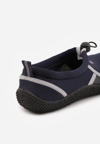 Renee - Granatowe Wsuwane Buty Sportowe do Wody z Elastyczną Cholewką Vetilore. Okazja: na plażę. Zapięcie: bez zapięcia. Kolor: niebieski. Szerokość cholewki: normalna. Sezon: lato. Sport: pływanie #6
